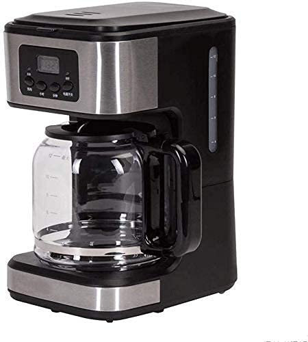 Cafetera, Cafetera con filtro, Cafetera con capacidad de 1,8 l que produce hasta 18 tazas, Temporizador programable de 24 horas con pantalla LCD, 900 W, Negro, para cocina de espresso Interesting