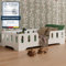 smartwood Kinderbett Bodenbett 90x180 mit Rausfallschutz & Lattenrost - Weiß - Kinder Montessori Bett TILA 2 mit glatten Kanten - Betten für schnelle Montage - Bis 230 kg belastbar