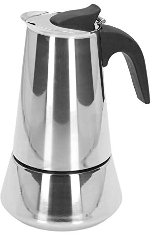 Moka-Kanne Für Den Herd, Edelstahl-Herd, Espressomaschine, Italienische Kaffeemaschine, Mokka-Kanne, Kubanische Kaffeemaschine Für Cappuccino, Latte(300ml)