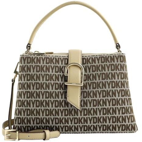 DKNY Women's Everyday Bag Satchel, Chino/Light Khaki