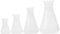 JECOMPRIS 4pcs Erlenmeyer Flask Scale Conical Laboratory Flasks for Science Experiments Lightweight and Portable Design Easy to Clean and Refill
