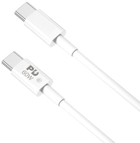 60W USB 3.1 Typ C Kabel passend für Xiaomi 15 14 14T 14c 13 13T 13c 12 12T 12s 11 11T A3 A4 A5 Redmi Note Pro Pro+ Ultra Lite 4G 5G Poco C75 C65 X6 X5 Fast Charging USB-C PC Computer Ladekabel Weiß