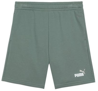 PUMA Jungen ESS 2 Color No. 1 Logo Shorts TR B Gestrickte Shorts, Green Moon,