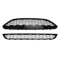 TREGOO Kühlergrill für Autos Kompatibel Mit Ford Für Fiesta Für Zetec-S JA8 MK7 2013 2014 2015 2016 2017 Frontstoßstange Mittelgrill Frontgrillabdeckung Oberes Unteres Zubehör(1 Set)