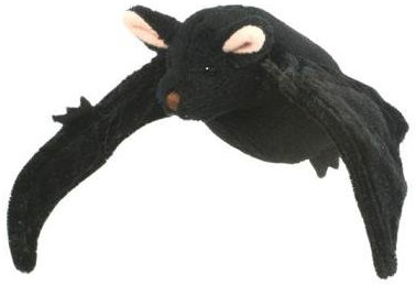 alles-meine.de GmbH Fingerpuppe - Fledermaus - Flughund Vogel/Tier - Handspielpuppe Kasperlfigur - Kasperletheater - Theater - Vögel