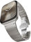 CHANCHY Stainless Steel Band Compatible for Apple Watch Series 10 Bands for Men Link Bracelet 42mm 41mm 40mm 38mm Metal Strap with Folding Clasp for Apple Watch 10 9 8 7 6 5 4 SE 3 2 1, Titanium