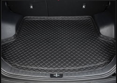 XPKLTXZW Personalizada Alfombrilla Maletero Coche para BMW 1 Serie F40 2019-2024, Cuero Trasero Carga Bandeja Alfombra Antiarañazos Moquetas Protectora Interior Accesorios,A/Black