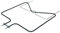 DREHFLEX - Unterhitze/Heizung/Heizelement - passend für diverse Bauknecht Ignis Whirlpool Herde/Backofen - passend für Teile-Nr. 481010375734 / /1150 Watt