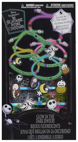 The Nightmare Before Christmas Glow In The Dark Jewelry