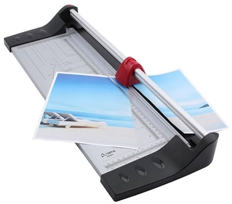 Olympia TR 4610 Rollenschneider | A3 | 10 Blatt Schnittleistung | 445 mm Schnittlänge | Präziser Papierschneider