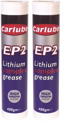 Carlube YLC400 Lithium Complex Grease Cartridge (Pack of 2)