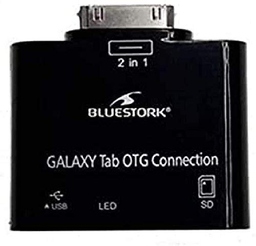 Bluestork BS-GAL-RDR/SD Card Reader for Samsung Galaxy Tablet Black