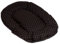 adena Hundekissen oval 60 x 35 cm - Tupfen braun