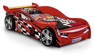 Julian Bowen Scorpion Racer Bed, Red, Single