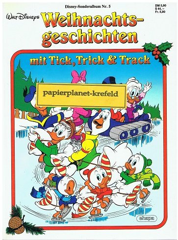 Disney Sonderalbum 5 Weihnachtsgeschichten mit Tick, Trick & Track , 1987, Ehapa Comic-Album