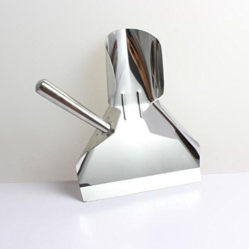 Edelstahl Pommes Frites Gebäck Schaufel Chip Scoop Pommesschaufel mit Handgriffen
