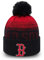 New Era Boston Red Sox MLB Navy Red Sport Beanie - One-Size