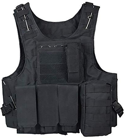 ThreeH Chaleco táctico al Aire Libre Traje de Campo Paintball Gilet de Juego Equipo de Proteccion para la Caza SA0501A