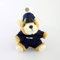 Polizei Teddy Anhänger mit weißer Mütze
