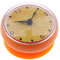 Baoblaze wasserdichte Duschuhr Saugnapf Badezimmer Uhr, Orange