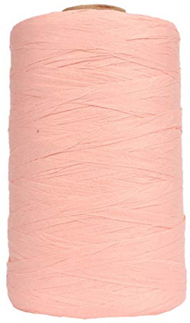 316 Yard Viskose-Bast-Papiergarn, gehäkelte Traubenfarbe, Bastband zum Stricken von Sommerhüten, Taschen, gestrickt, Häkeln, DIY, handgefertigt, Strickgarn, 316 Yard