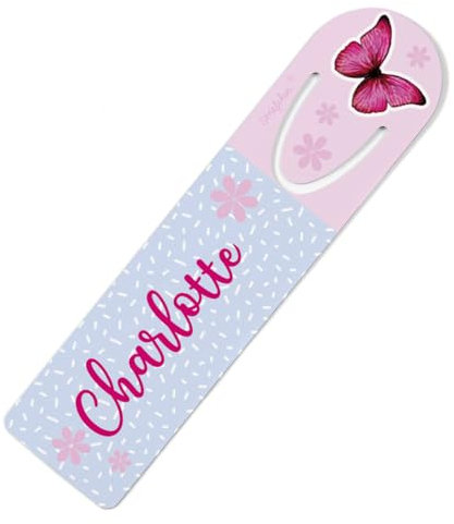 Striefchen® Lesezeichen mit Schmetterling und Name