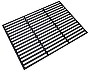 Einfeben Grillrost Gusseisen Emailliert Eckig Grillgitter Grill,Grillrost Grillflaeche, Gussrost Grillrostprofi für Gasgrill, Holzkohlegrill 42 x 28 cm