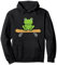 Skateboarding Frösche Lustige Skateboard Frösche Pullover Hoodie