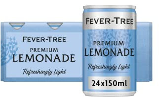 Fever-Tree Limonata Premium Refreshingly Light 8 x 150 ml (confezione da 3, contiene 24 lattine)
