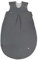 Odenwälder Musselin-Schlafsack Schlafsack Baby-Schlafsack Kinderschlafsack wattiert (Grey, 110 cm)