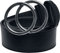 Urban Classics Unisex Ring Buckle Belt black/silver, S