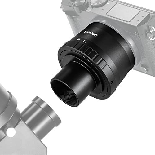 NEEWER T Ring Adapter Set, T2 Ring Kameraobjektivadapter und M42 auf 1,25 Teleskop T Montageadapter kompatibel mit spiegellosen Kameras der Nikon 1 Serie (AW1 J1 J2 J3 J4 J5 S1 S2 V1 V2 V3), LS-T10