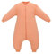 Baby-Schlafsack mit Beinen, 2,5 TOG, tragbare Kinderdecke mit abnehmbaren Langen Ärmeln, Unisex, 100% Baumwolle, Winter-Kleinkind-Schlafsack für Kleinkinder