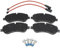 BIAREN Rear Brake Pads Set For Ford Transit Mk8 Transit Tourneo Custom 1840037 BK212M008AC MEBK2J2M008AA 1763916