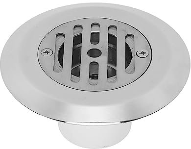 Siphon de Piscine, Débits D'eau de Panier D'écumoire de Piscine, Débits D'eau Réglables Siphon de Sol Siphon de Piscine pour Vidange D'entrée D'eau de Piscine Vidange, Siphon de Sol Couvercle D'entrée