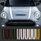 Auto Styling Motorhaube Motor Rally Line Aufkleber Aufkleber Dekoration, für M=i=n=i C=o=o=p=e=r S JCW One F54 F55 F56 F60 R55 R56 R60 R61 R50 R53