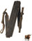 BullStories Handmade Wax Cowhide Leather Camera Shoulder Neck Strap, Full Grain Leather Camera Strap, Brown, Adjustable