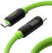 Hagibis USB 4 Cable, LED Display USB C 240W Fast Charging Cable with 8K@60Hz 40Gbps Data Transfer Thunderbolt 4/3 Video Cord for iPhone 16 15 Pro Max, iPad, MacBook Pro Air (Braided, Green, 3.3FT)