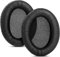 HD206 - Almohadillas de repuesto para auriculares Sennheiser HD206 HD 206 HD201 HD 201 (piel arrugada), color negro