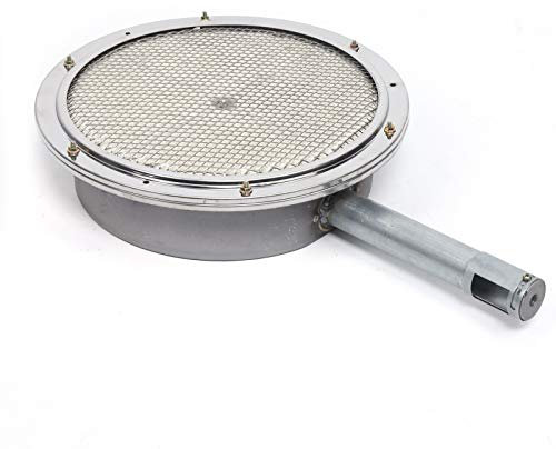 Four d'extérieur en acier inoxydable - Barbecue à gaz infrarouge - Chauffage en céramique - Barbecue latéral - 41 x 8 x 5,8 cm