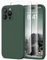 SuydanBox Magnetic for iPhone 13 Pro Max Case, Compatible with MagSafe, [Full Camera Protection][Screen Protector] Silicone Shockproof Protective Phone Case for iPhone 13 Pro Max 6.7, Alpine Green