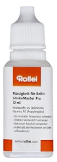 Rollei Ersatz-Flüssigkeit (3er-Set) für SmokeMaster/Pro - Hochwertige Nebelflüssigkeit für kreative Effekte