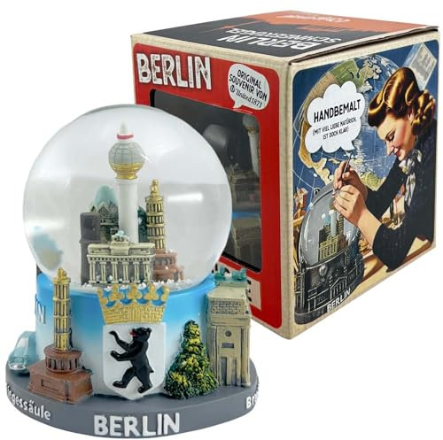 United1871 Berlin Schneekugel, Berlin Souvenirs, Snowglobe, Souvenir Deutschland, Deutschland Souvenir in Geschenkbox