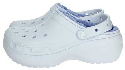 Crocs Classic Platform Lined Clog W SandalenDamen, Dreamscape, 36 EU
