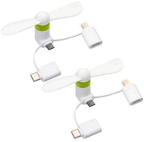 GNAUMORE Mini Ventilador Enfriador para Teléfono,Ventilador Flexible USB Portátil,Ventilador de Refrigeración Flexible,Mini Ventilador Flexible,Ventilador Flexible Portátil,USB Mini Fan Notebook Fan