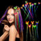 LED Haarsträhnen, 15 Stück LED Haarschmuck, LED Haar Barrettes(Stil Bunt S-B1), Blinkendes Haargeflecht, Haarclips Leuchtend, Glitzer Haarsträhnen zum Einklipsen, Mitgebsel Kindergeburtstag Mädchen