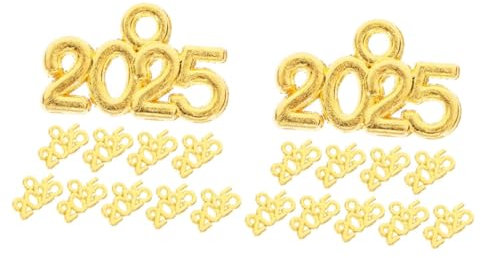 STOBAZA 200stücke Mini-zinklegierung Charm Für Schlüsselanhänger Halskette Und Schmuck Dekoration Für Abschlussfeiern Und Persönliche