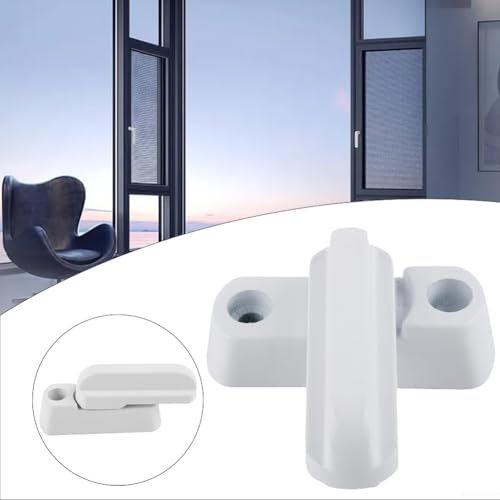 UPVC Door Sash Jammer Lock, Complete with Fixing Screws for Easy Setup