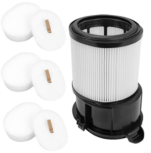 Emiif Basisstation Filter mit 3er-Pack Filter Baumwolle für Shark IP3251 IP3251C IP3252 IP3251EUT IP1251 IP1250 IP1251C IP1255QPR Roboterstaubsauger