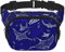 Manta Ray and Fish Bauchtasche für Damen und Herren, modische Gürteltasche für Reisen, Wandern, Schwarz , Einheitsgröße